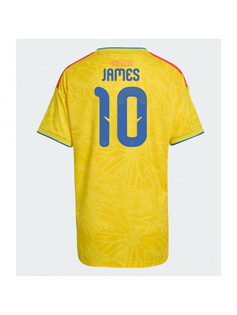 Colombia James Rodriguez #10 Replika Hemmakläder Dam VM 2026 Kortärmad Colombia James Rodriguez #10 Replika Hemmakläder Dam VM 2026 Kortärmad
